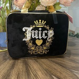 NWT black and gold fuzzy JUICY COUTURE - Sold out!